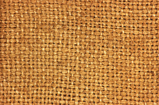 texture old canvas fabric as background