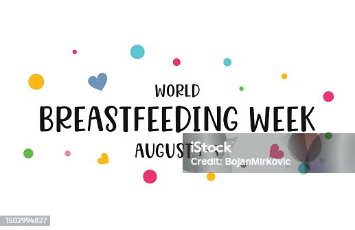istock World Breastfeeding Week, August 1-7. Vector 1502994827