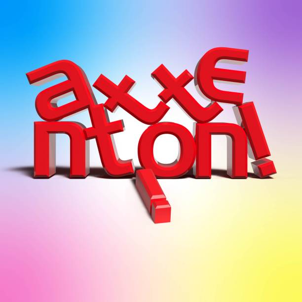 istock 3d rendering of bold red text featuring the word 