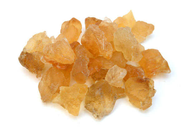 istock Brown sugar cubes isolated on white background 1503001976