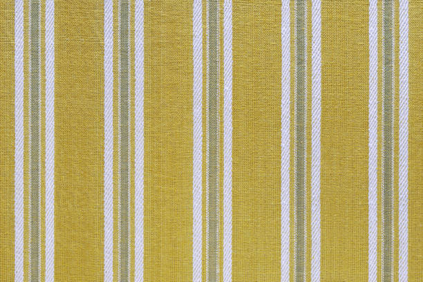 istock Natural yellow linen texture with striped pattern as background, wallpaper 1503032078