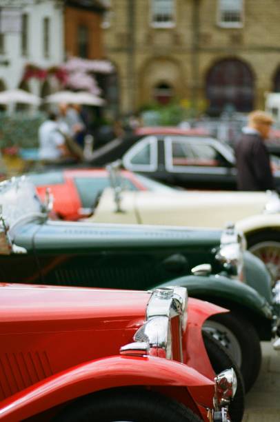istock classic cars at car show 1503038939