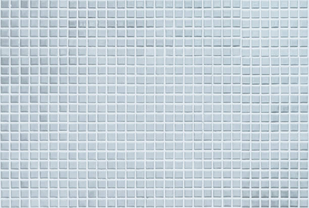istock White tile wall chequered background bathroom floor texture. Ceramic wall and floor tiles mosaic background in bathroom and kitchen clean. Design pattern geometric with grid wallpaper decoration pool. 1503060154