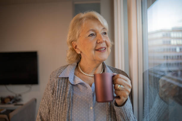 istock Happy senior woman 1503060363