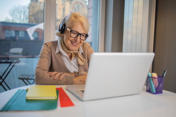 istock Woman working from home 1503060447