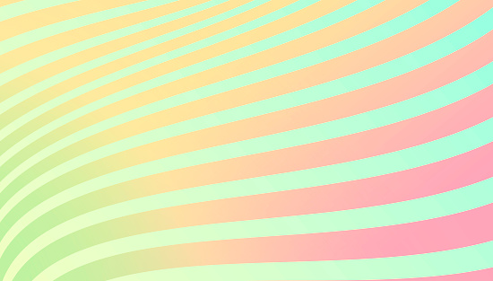 Abstract Background of Pastel Colors and Flowing Lines