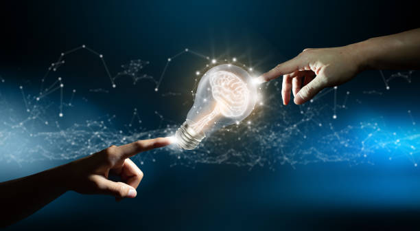istock Business bright idea, Great idea for success, and Mixed media Concept. 1503111377