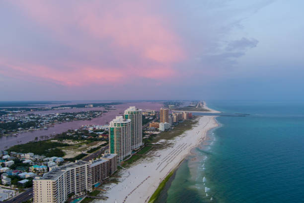 istock Orange Beach, Alabama at sunset 1503114425
