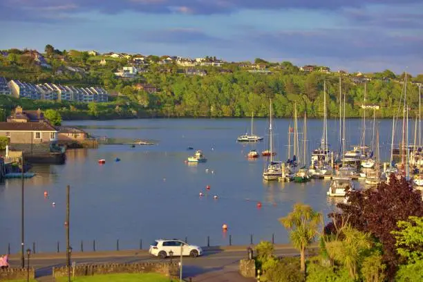 Photo of Irish boats at Sunset in Kinsale