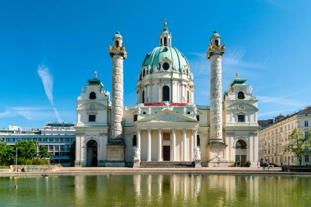 istock Karlskirche, karl's cathedral, Vienna, Austria 1503126907