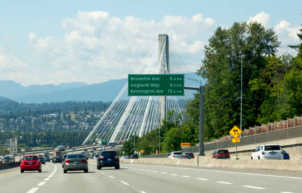 istock Port Mann Bridge Street Traffic 1503145718