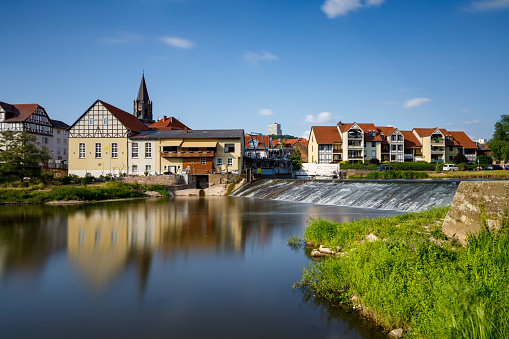 Rotenburg, Hesse, Germany - June 10, 2023: The City of Rotenburg an der Fulda in Hesse