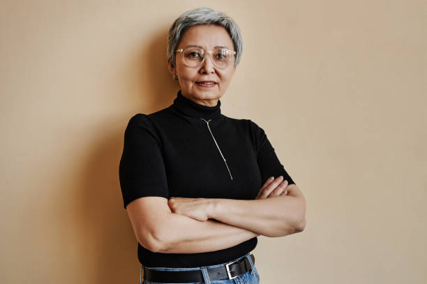 istock Confident senior woman looking at camera 1503229589