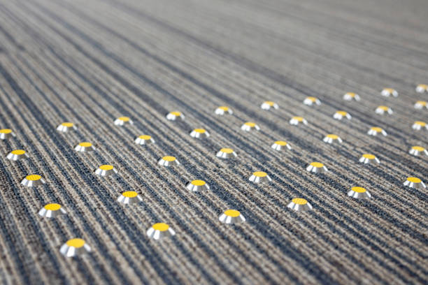 Braille rivets installed
