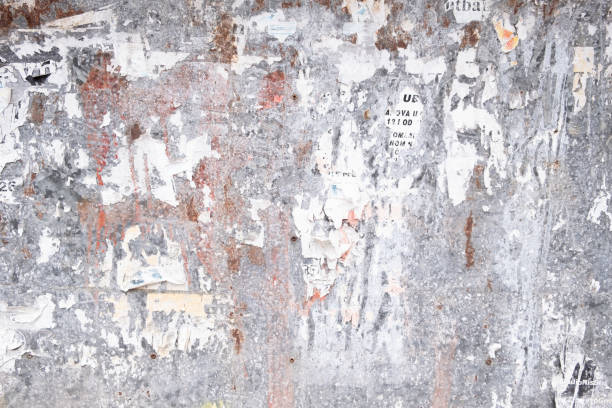 istock Torn and ripped street poster background 1503230539