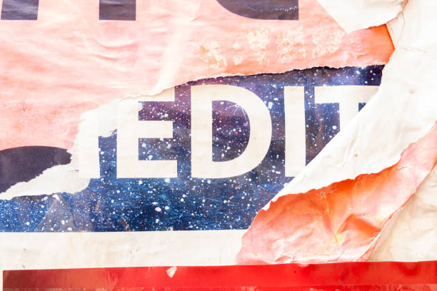 Torn and ripped street poster background with text