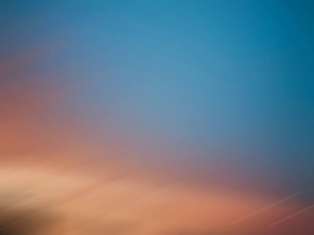 istock Blur Golden orange sky on top with the evening sunset glow. 1503253674