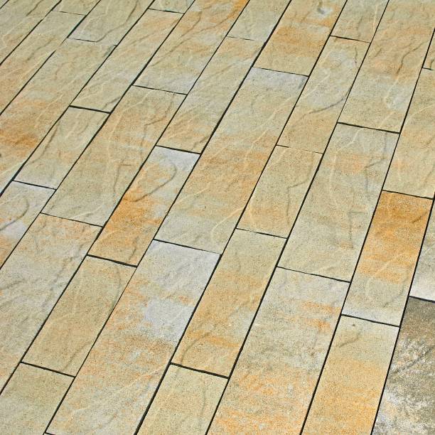 istock Beautiful Cement Concrete Paving Tiles Stones 1503264849