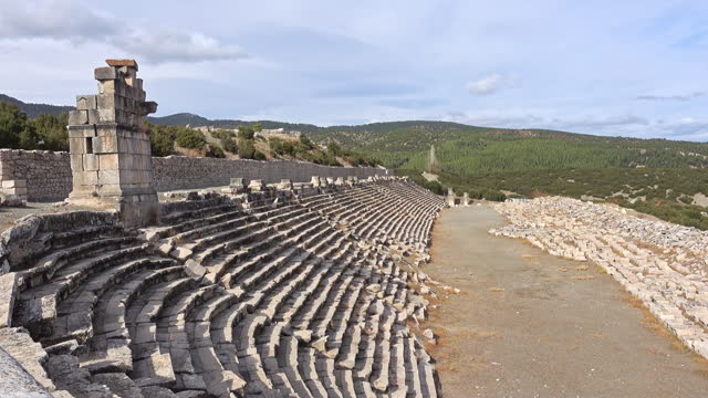 The Amphitheater of the ancient city of Kibyra