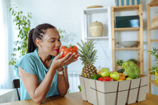istock Organic food for healthy life 1503285124