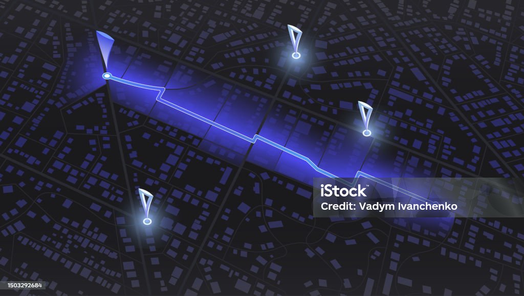 Modern Abstract Map Design A Visually Stunning Composition Of Colorful ...