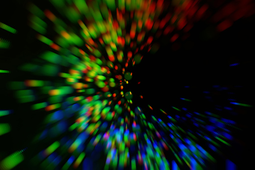 Metaverse Web3 5G Speed Lens Flare Abstract Background LED Light Beam Neon Sparks Futuristic Tunnel Aura Connection Leaking Sunbeam Technology Black Hole Spotted Colorful Swirl Flying Morphing Particle Innovation Ideas Infinity Imagination Nightclub Flash Pattern Design template for presentation, flyer, card, poster, brochure, banner