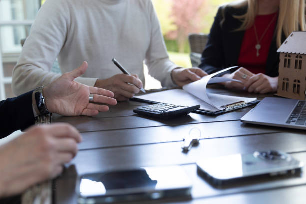 istock Businessman ready for concluding contract of house purchase 1503304348