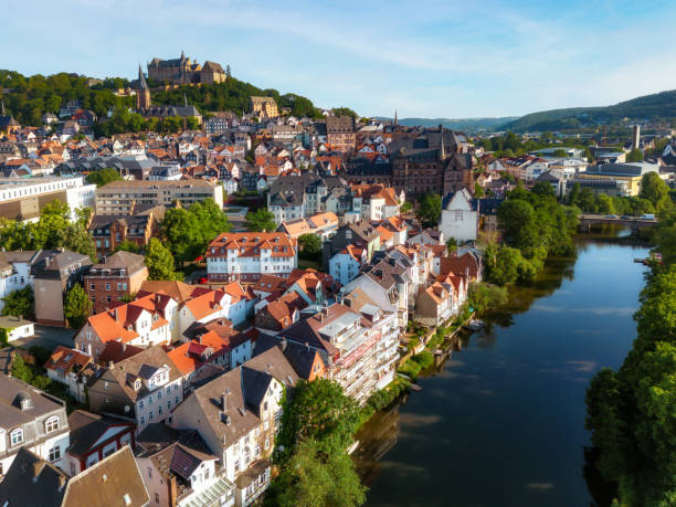 istock aeial view on historic Marburg from rive side 1503309449