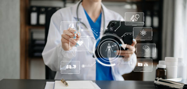 istock medical technology concept,smart doctor hand working with modern laptop computer with his team virtual icon 1503315461