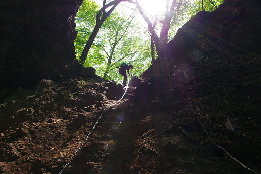 Climbing at Mt.Iwabitsu ,Gunma Prefecture