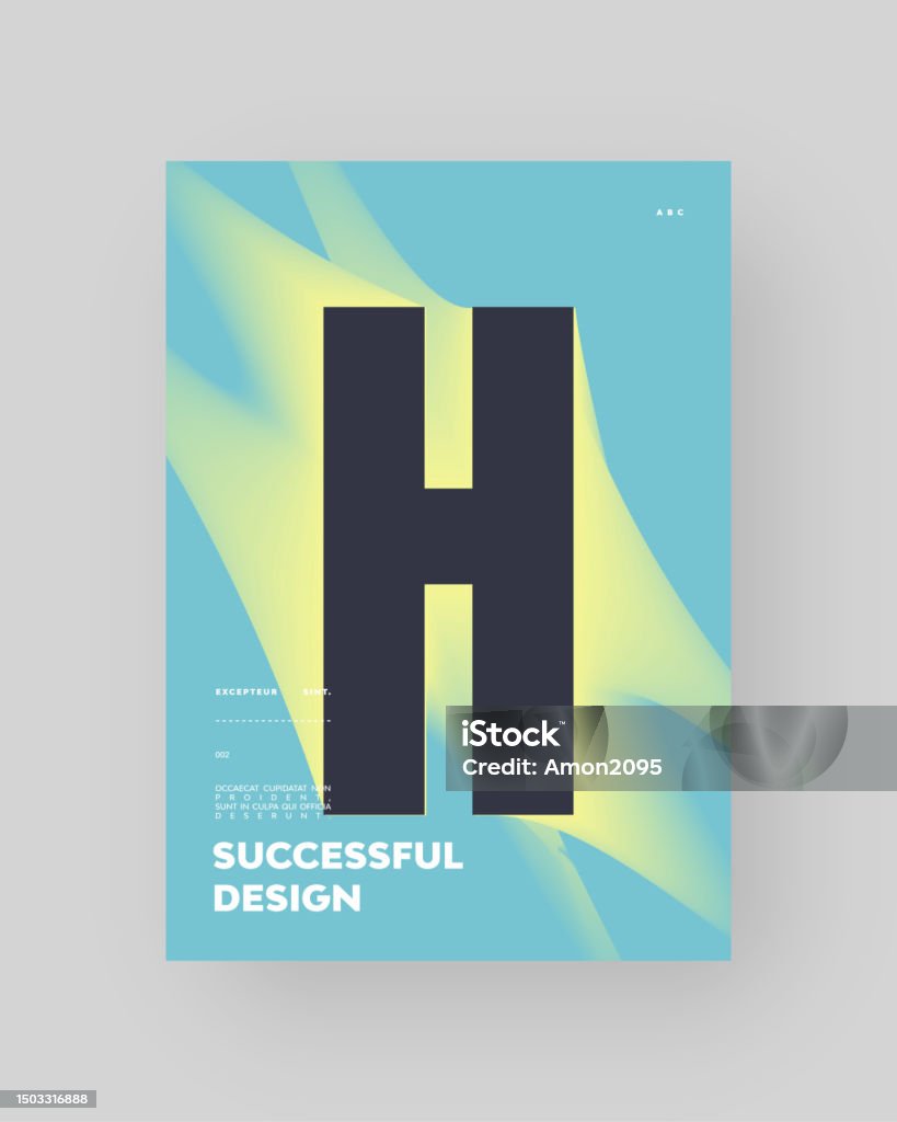 Vector Poster Abstract Abstract Poster Design Stock Illustration - Download Image Now ...