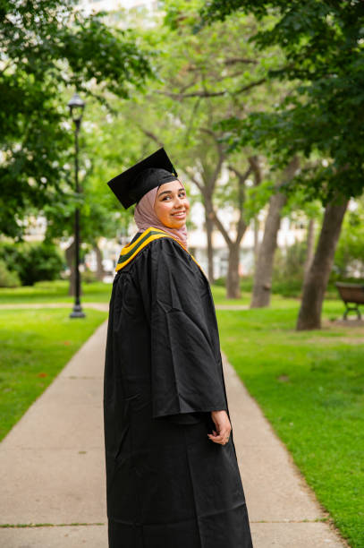 istock Young Woman Graduate in a Park 1503318258