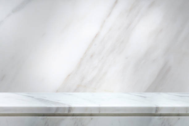 istock white marble table top with natural wall texture background for mockup product display template 1503342563
