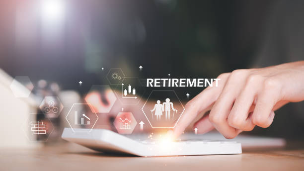 Retirement fund concept,financial and saving money ,investment savings ,Planning savings for future,financial preparation ,future risk management ,money growth and interest ,Senior assets and pensions concepto de fondo de jubilación, dinero financiero y de ahorro, ahorros de inversión, planificación de ahorros para el futuro, preparación financiera, gestión de riesgos futuros, crecimiento monetario e intereses, activos senior y pensiones
