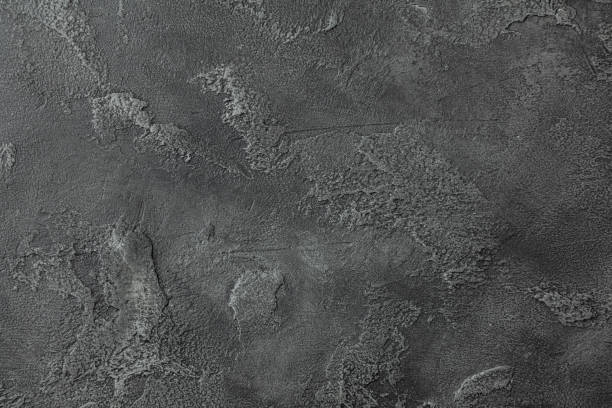 istock Gray stone background with patterns of various shapes and types. 1503346220