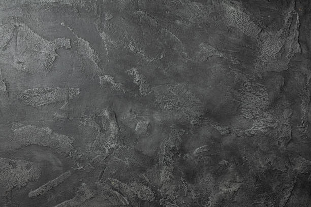 istock Gray stone background with patterns of various shapes and types. 1503346225