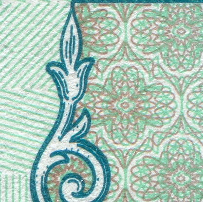 Pattern Design on Banknote