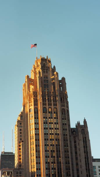 istock Tribune Tower in Michigan Ave 1503352954