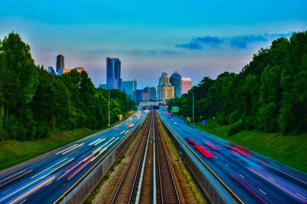 istock Sunset in Buckhead Atlanta, Georgia 1503353002