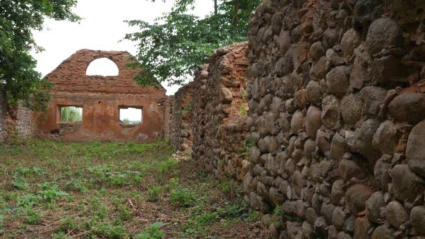 istock ruins of an old ancient stone building 1503359967