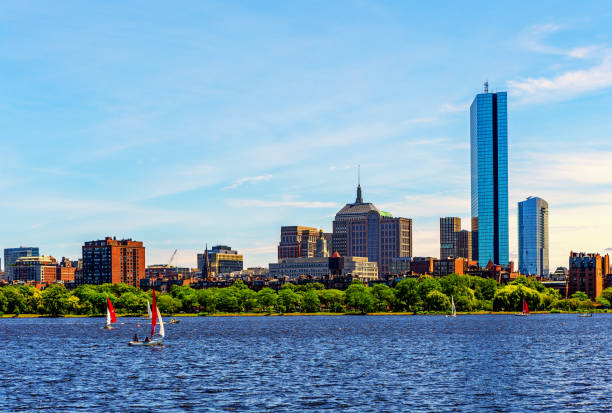 istock Back Bay Skyline - Charles River - Boston Massachusetts 1503361204