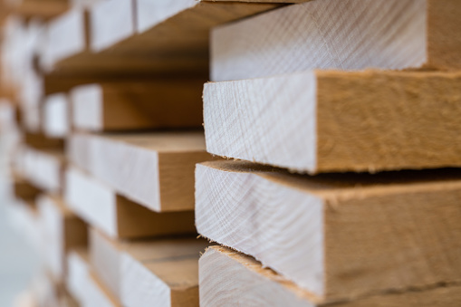 Lumber stacks