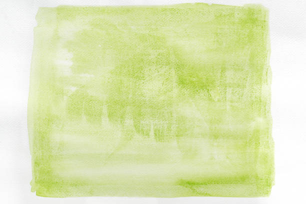 istock greenish painted watercolor background texture 1503372154
