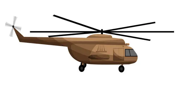 Vector illustration of Military production vector