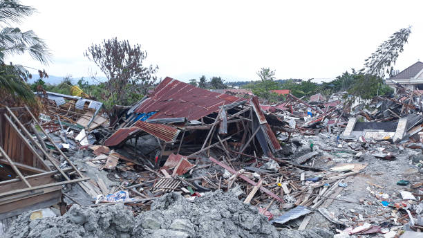 istock Earthquake, tsunami and liquefaction natural disasters 1503387559