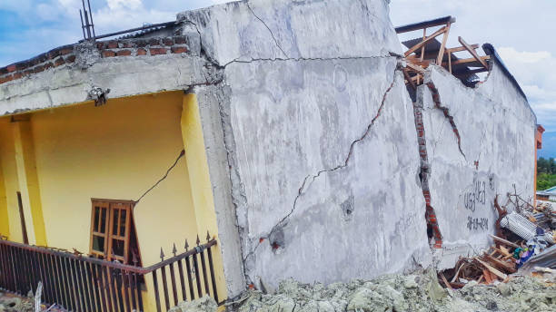 istock Earthquake, tsunami and liquefaction natural disasters 1503388089