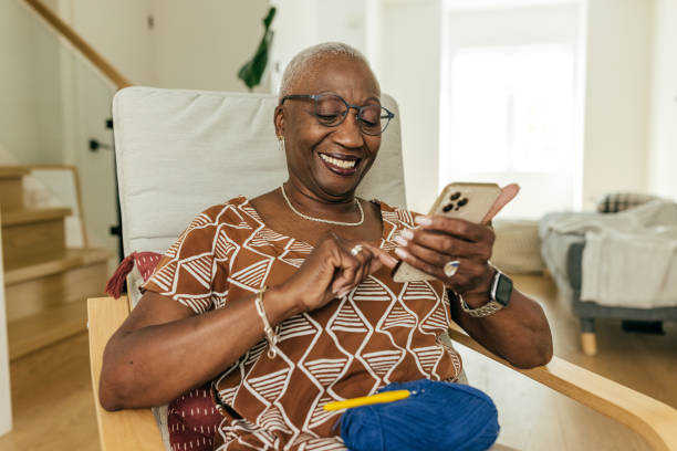 istock Senior women choosing best cellphone plan 1503398456
