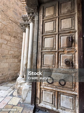 istock Church of the Holy Sepulcher's Door 1503399808