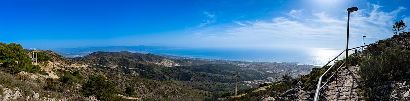 Hiking series, Malaga, the Costa del Sol in Spain