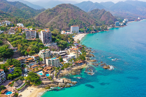 Conchas Chinas Beach is a picturesque coastal paradise located in Puerto Vallarta, Mexico. With its golden sands, crystal-clear waters, and stunning rock formations, it offers a serene and breathtaking experience.